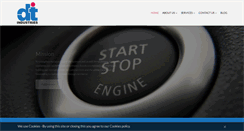 Desktop Screenshot of dt-industries.com